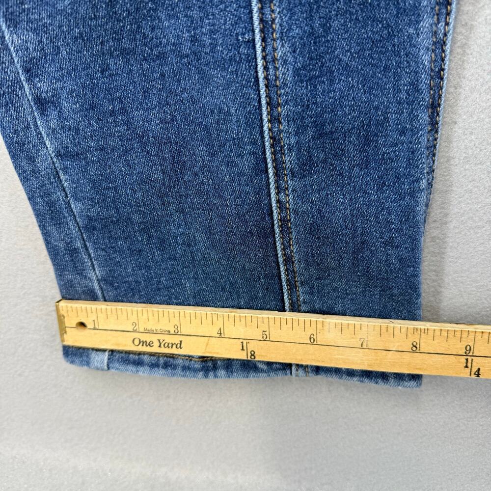 Risen Jeans Women's 13/31 Blue Patch Pocket Cargo Jeans EUC - Picture 14 of 14